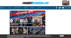 Desktop Screenshot of hobbyconsolas.com